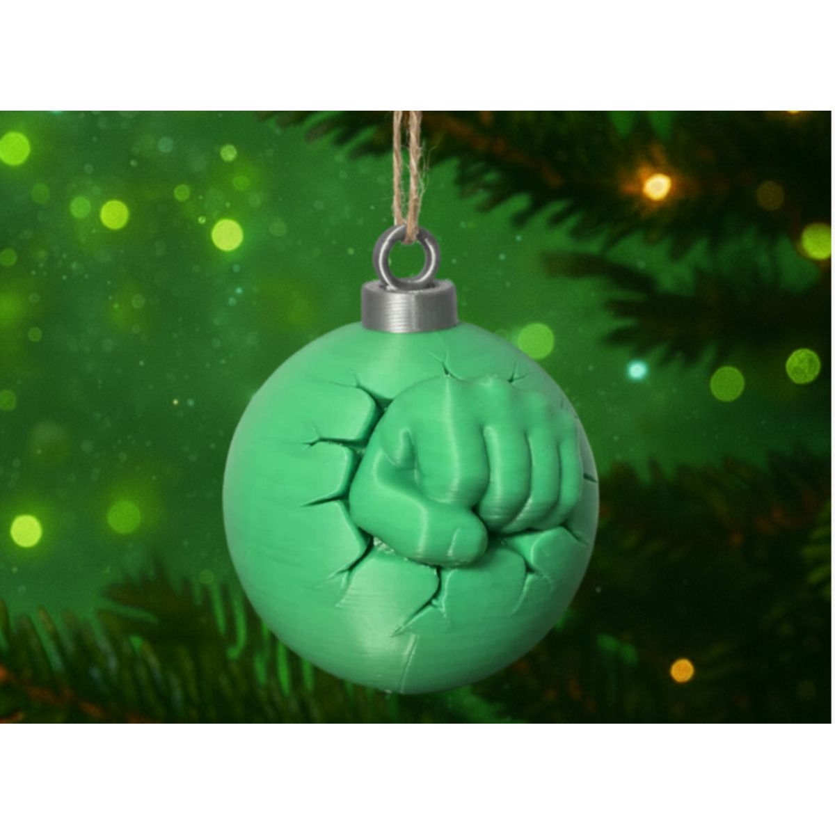 GENERICO - Adorno de Navidad de HULK