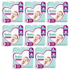 PAMPERS - Pañal Premium Care X8 G 20 (160 pañales)
