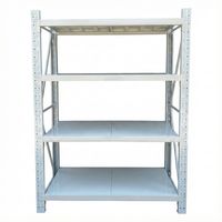 Estante Mini Rack 150x60x200 cm 800 kg Gris Claro