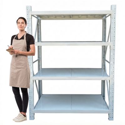 Imagen 2 del producto Estante Mini Rack 150x60x200 cm 800 kg Gris Claro