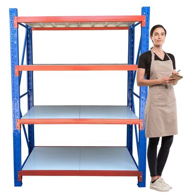Imagen 2 del producto Estante Mini Rack 150x50x200 cm 800 kg Azul Naranjo Gris