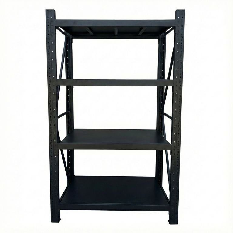 Estante Mini Rack 120x50x200 cm 800 kg Negro | Sodimac Chile