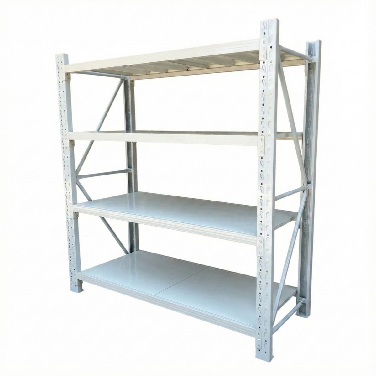PROCHEF - Estante Mini Rack 200x50x200 cm 800 kg Gris Claro