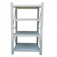PROCHEF - Estante Mini Rack 120x50x200 cm 800 kg Gris Claro