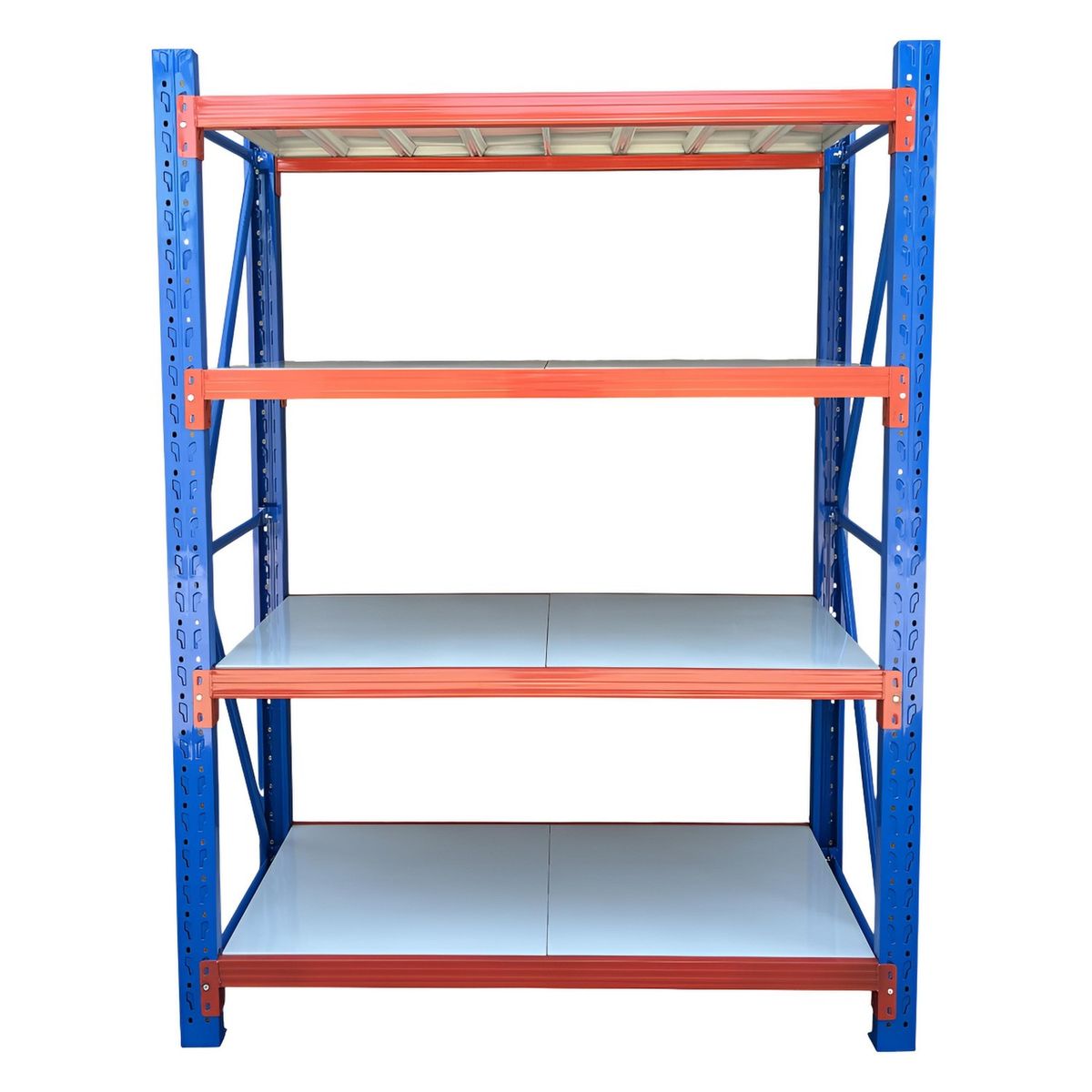 PROCHEF - Estante Mini Rack 150x60x200 cm 800 kg Azul Naranjo Gris