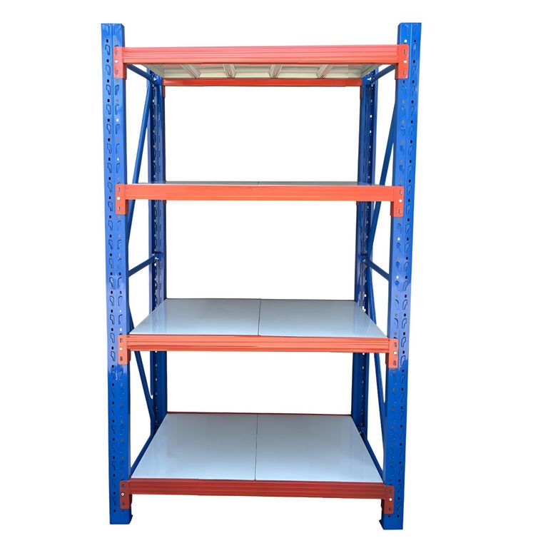 PROCHEF Estante Mini Rack 120x50x200 cm 800 kg Azul Naranjo Gris