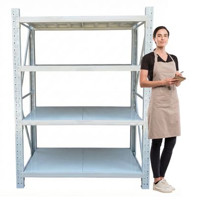 Imagen 2 del producto Estante Mini Rack 150x50x200 cm 800 kg Gris Claro