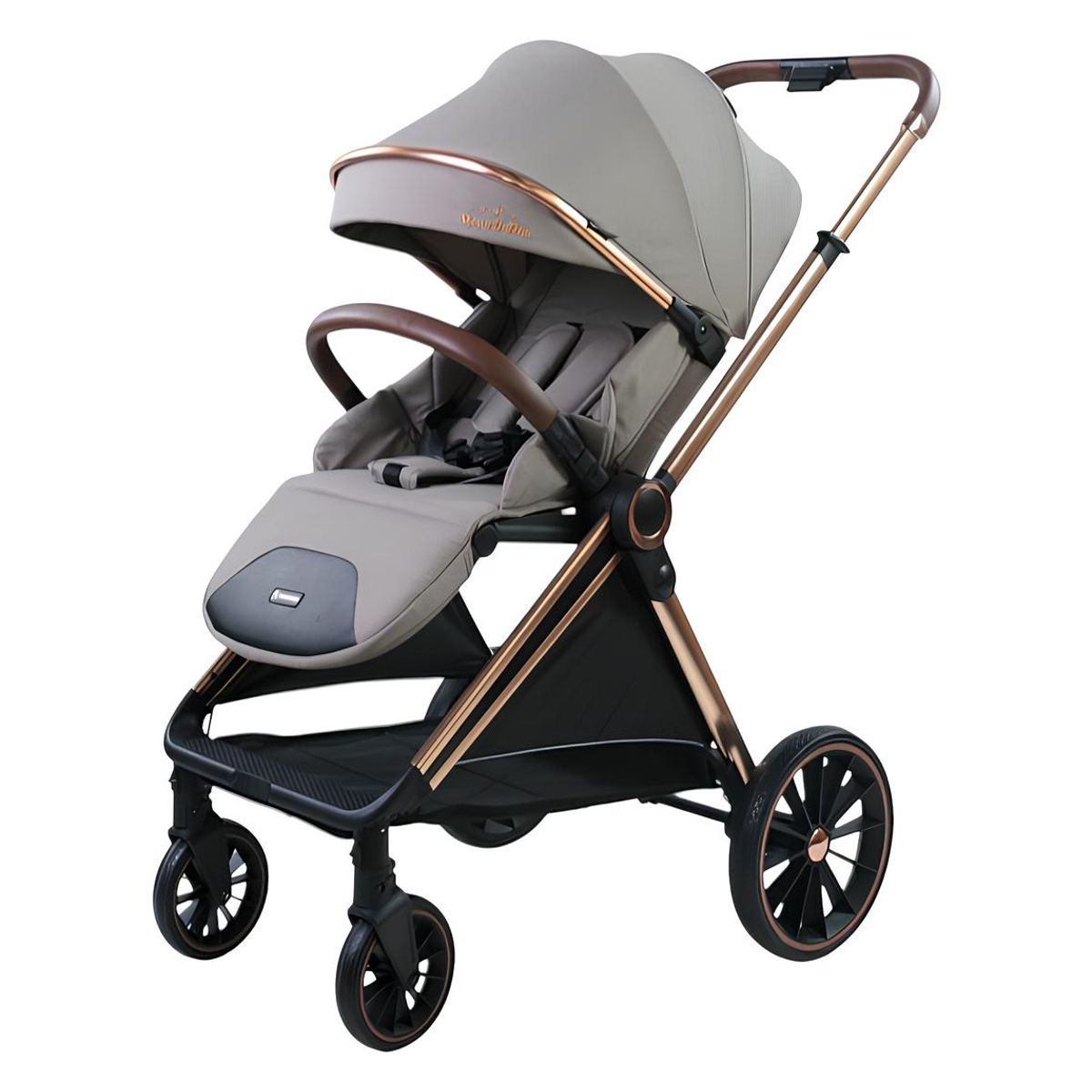 LUBABYCAS - Coche bebé de paseo 0-4 Años Aluminio Gris Beyond By Lubabycas
