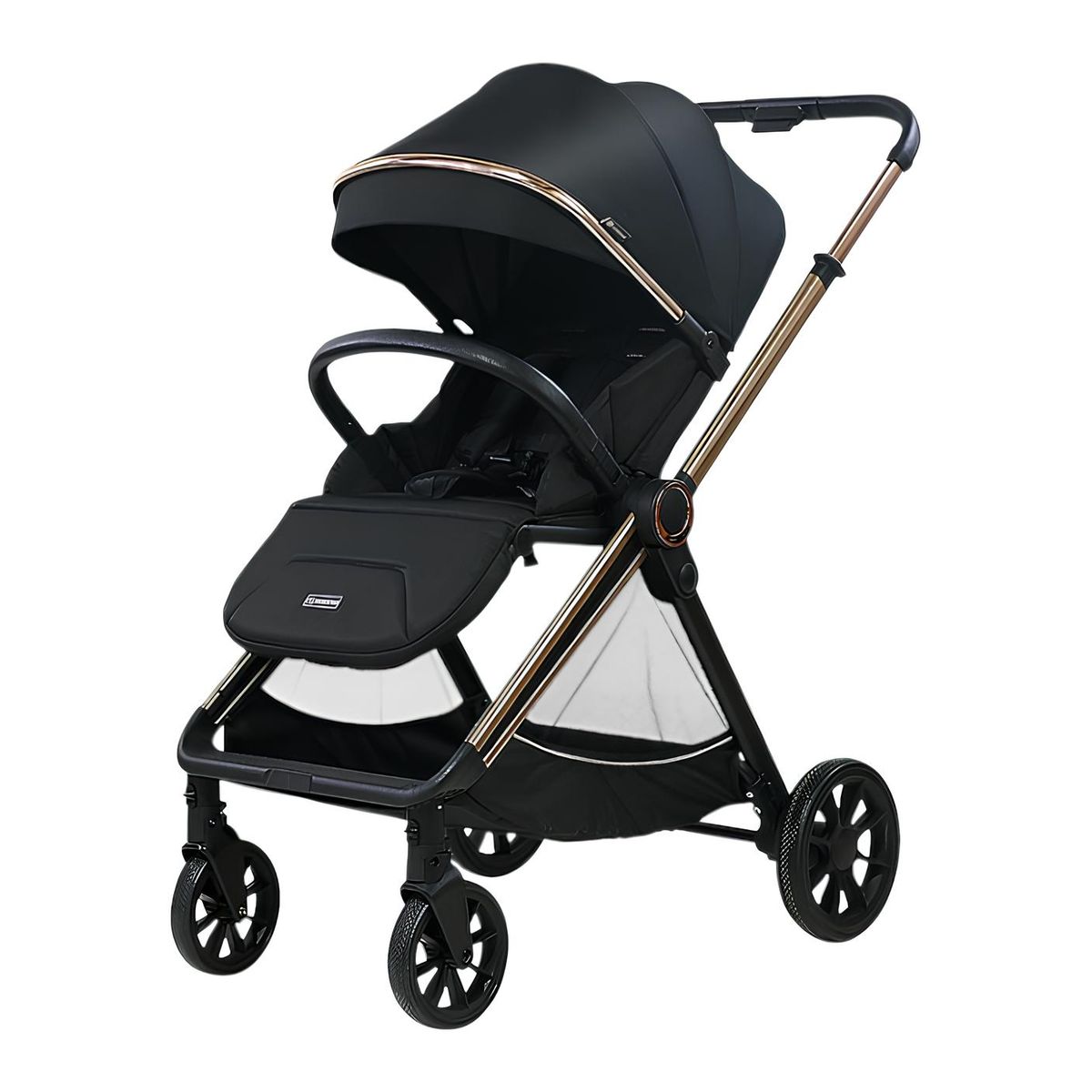 LUBABYCAS - Coche De Paseo 0-4 Años Aluminio Negro Beyond By LuBabycas