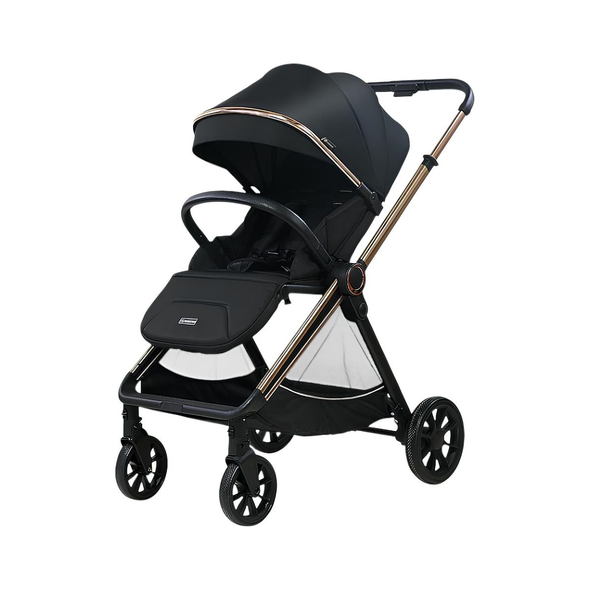 LUBABYCAS - Coche De Paseo 0-4 Años Aluminio Negro Beyond By LuBabycas