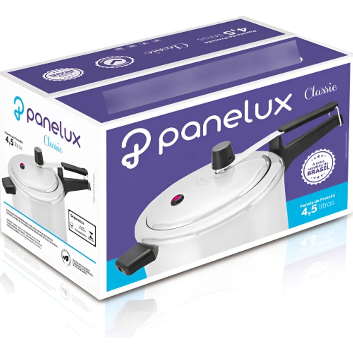 PANELUX - Olla A Presion Panelux 4.5 Litros Aluminio Valvula Seguridad
