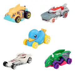 HOT WHEELS - Pack 5 Autos - Formula 1 Gassers Cyber Noir