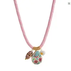 VC ACCESORIOS - Collar cordón - Flower Gold