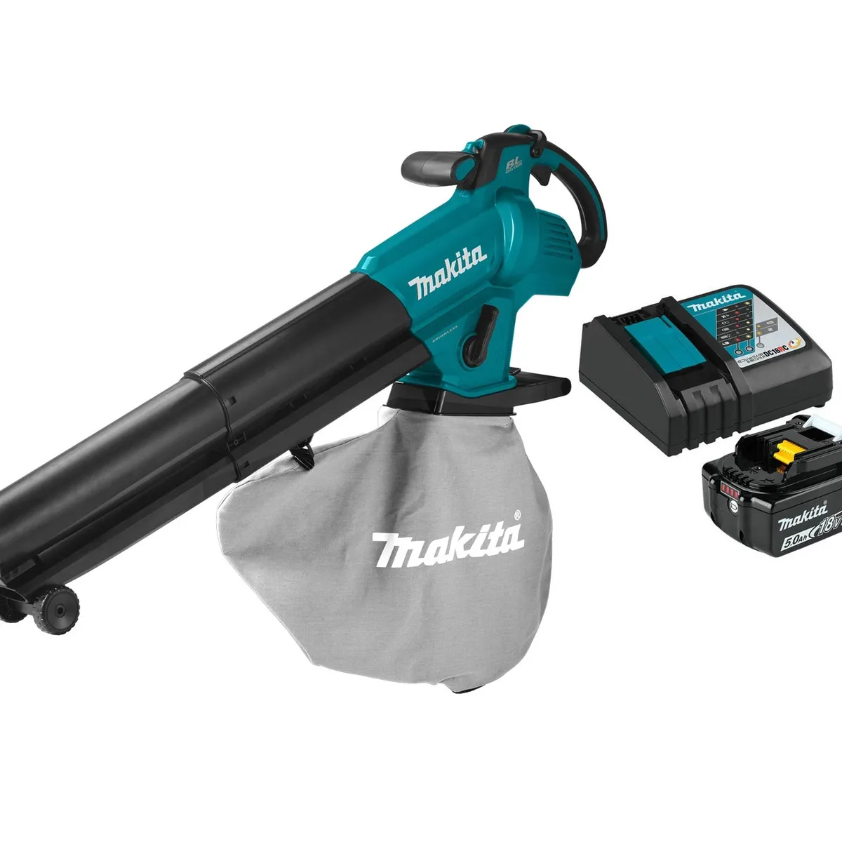 MAKITA - Soplador  Aspirador BL 18V 50Ah LXT 25L Makita DUB187T001
