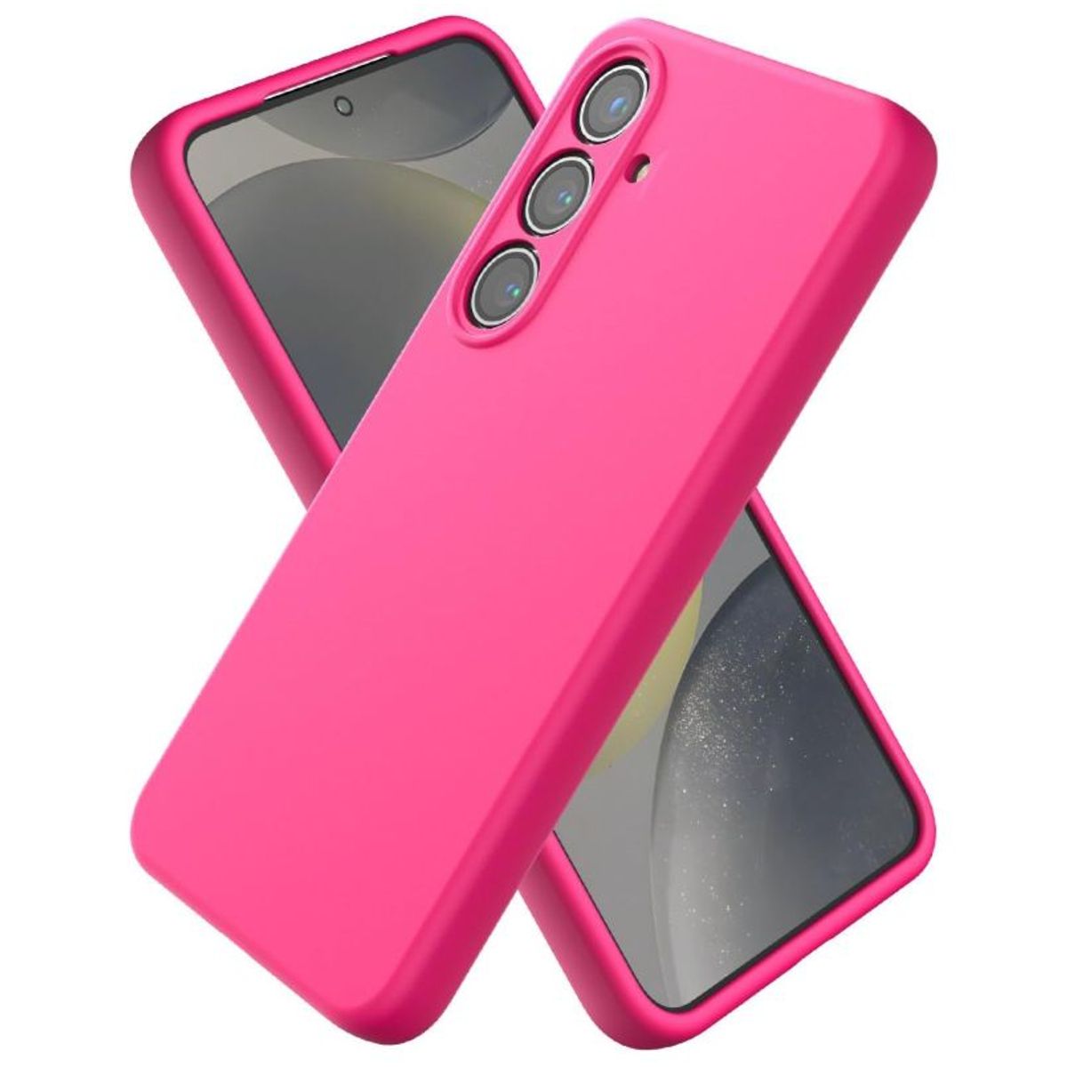 GENERICO - Carcasa Funda Para Samsung S26 Silicona Fucsia