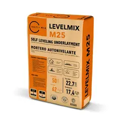 MULTIMIX - PACK 5 UNIDADES MORTERO AUTONIVELANTE INTERIOR LEVELMIX M25