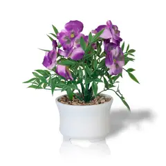 INSPIRACCI - Planta Artificial Pensamientos 22x11 cm