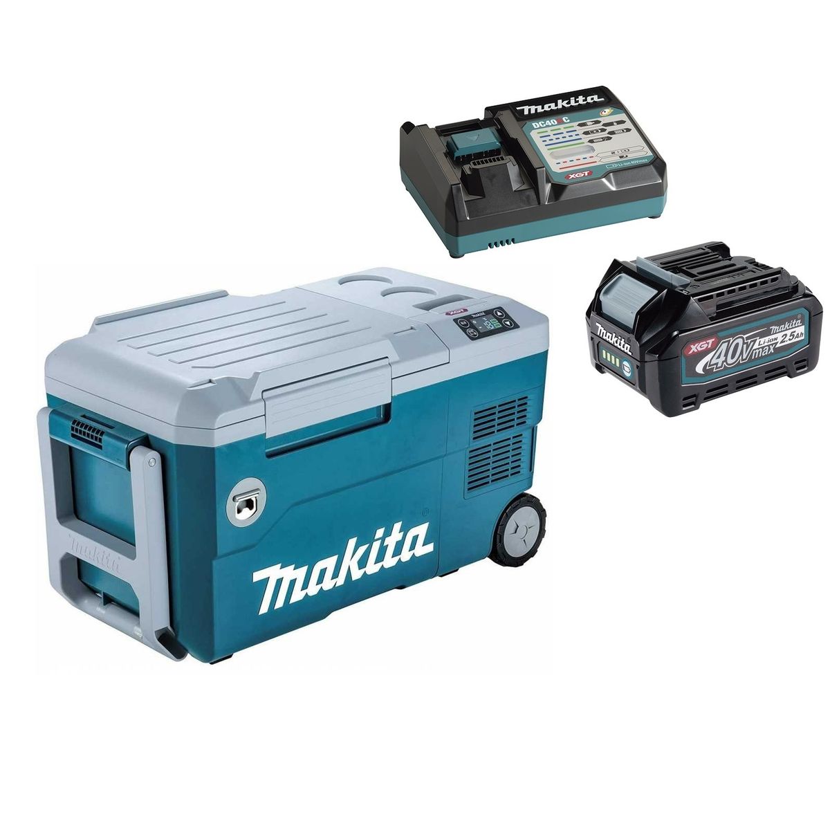 MAKITA - Cooler Fríocaliente 20lt 40v Makita CW001G 2,5 Ah