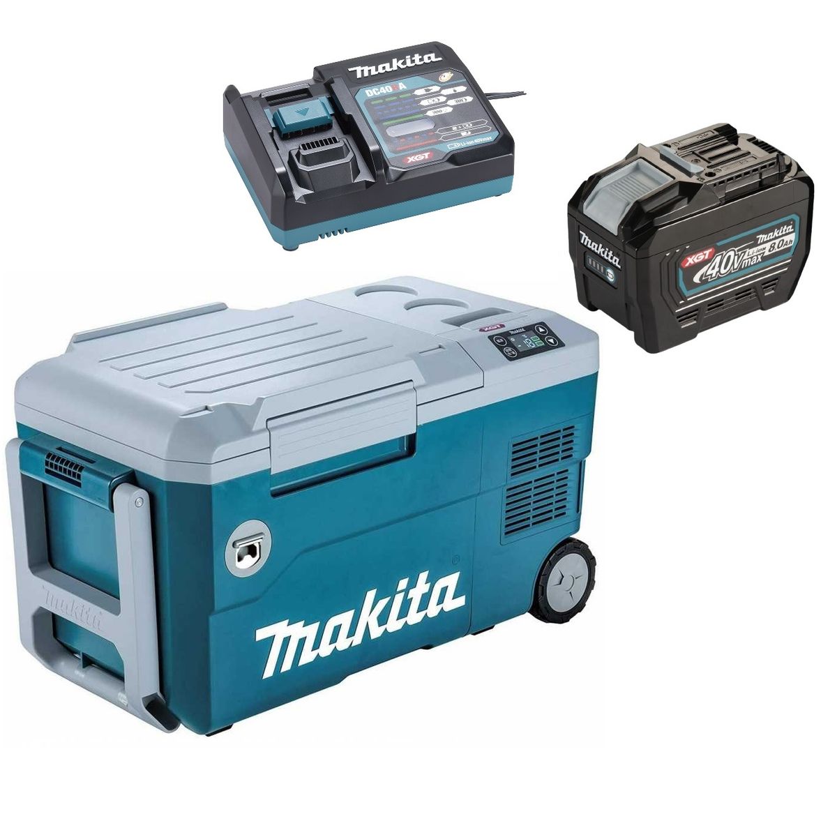 MAKITA - Cooler Fríocaliente 20lt 40v Makita CW001G 8 Ah
