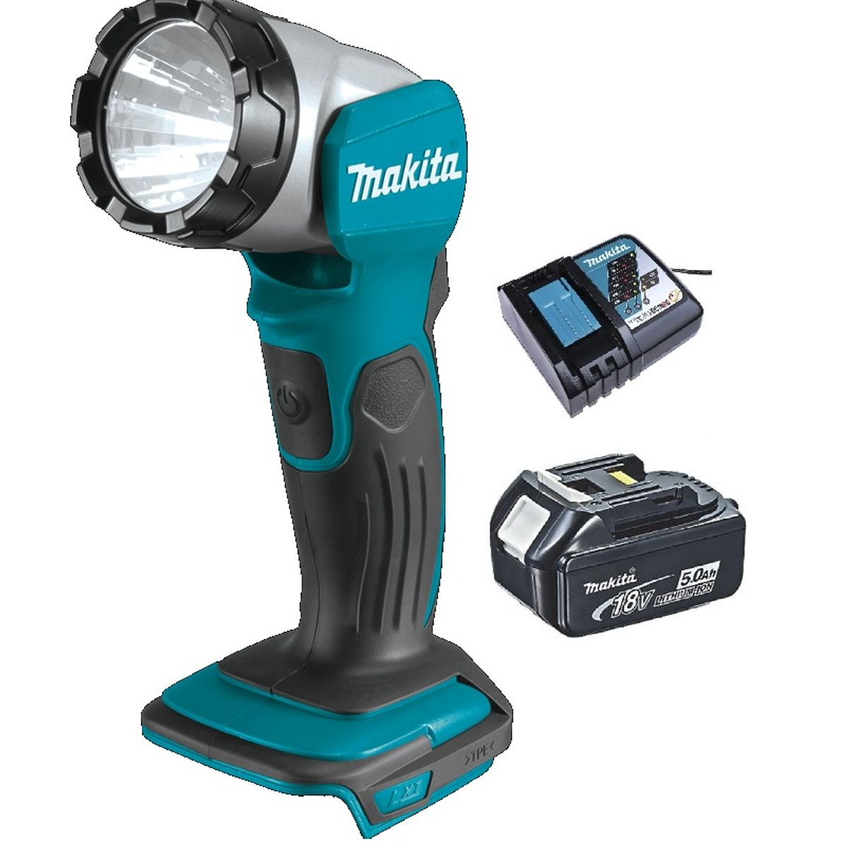 MAKITA - Linterna 14.4V/18V Makita DML802 ( 5 Ah)