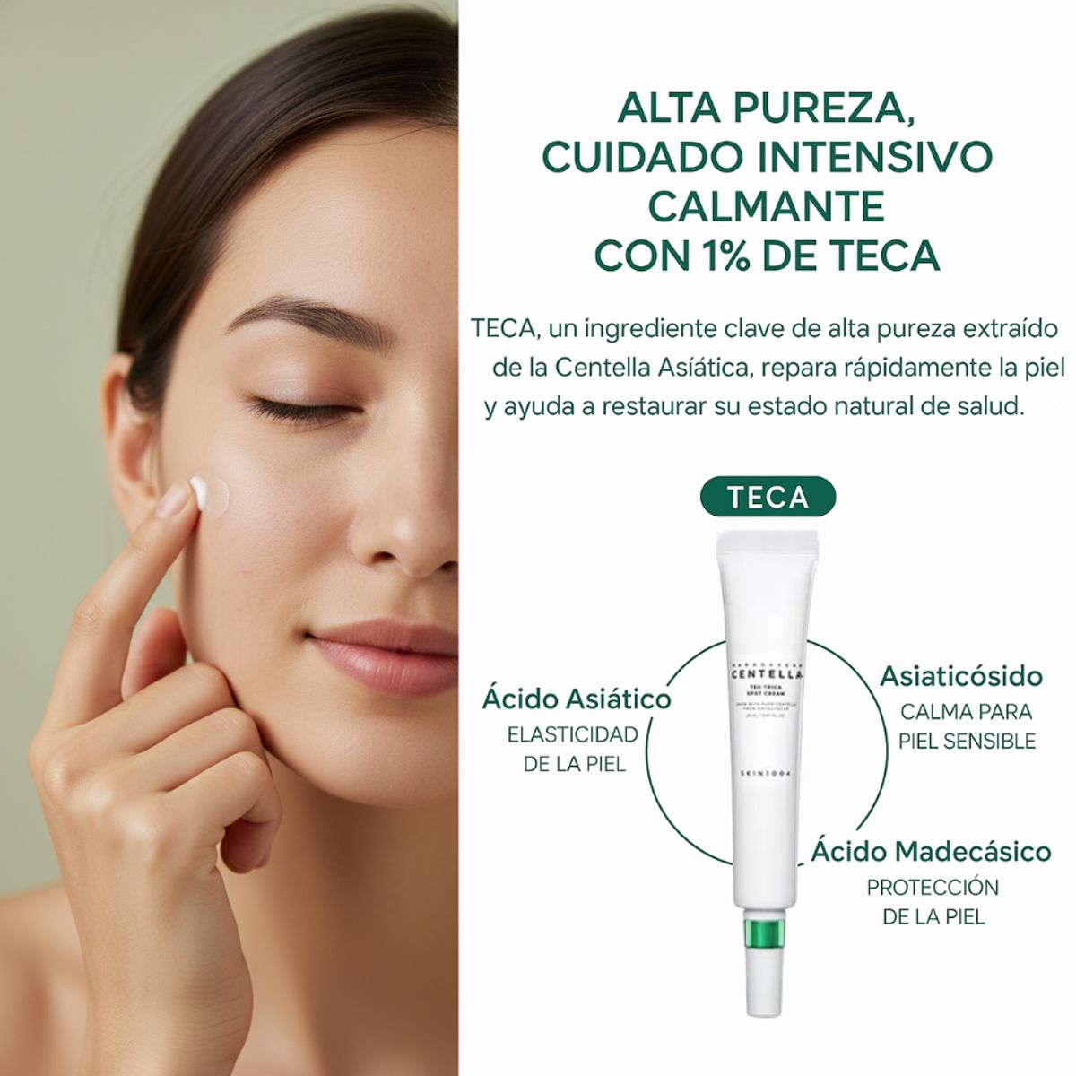 SKIN1004 - Crema Control de Acné Tea-Trica Madagascar Centella 20ml SKIN1004