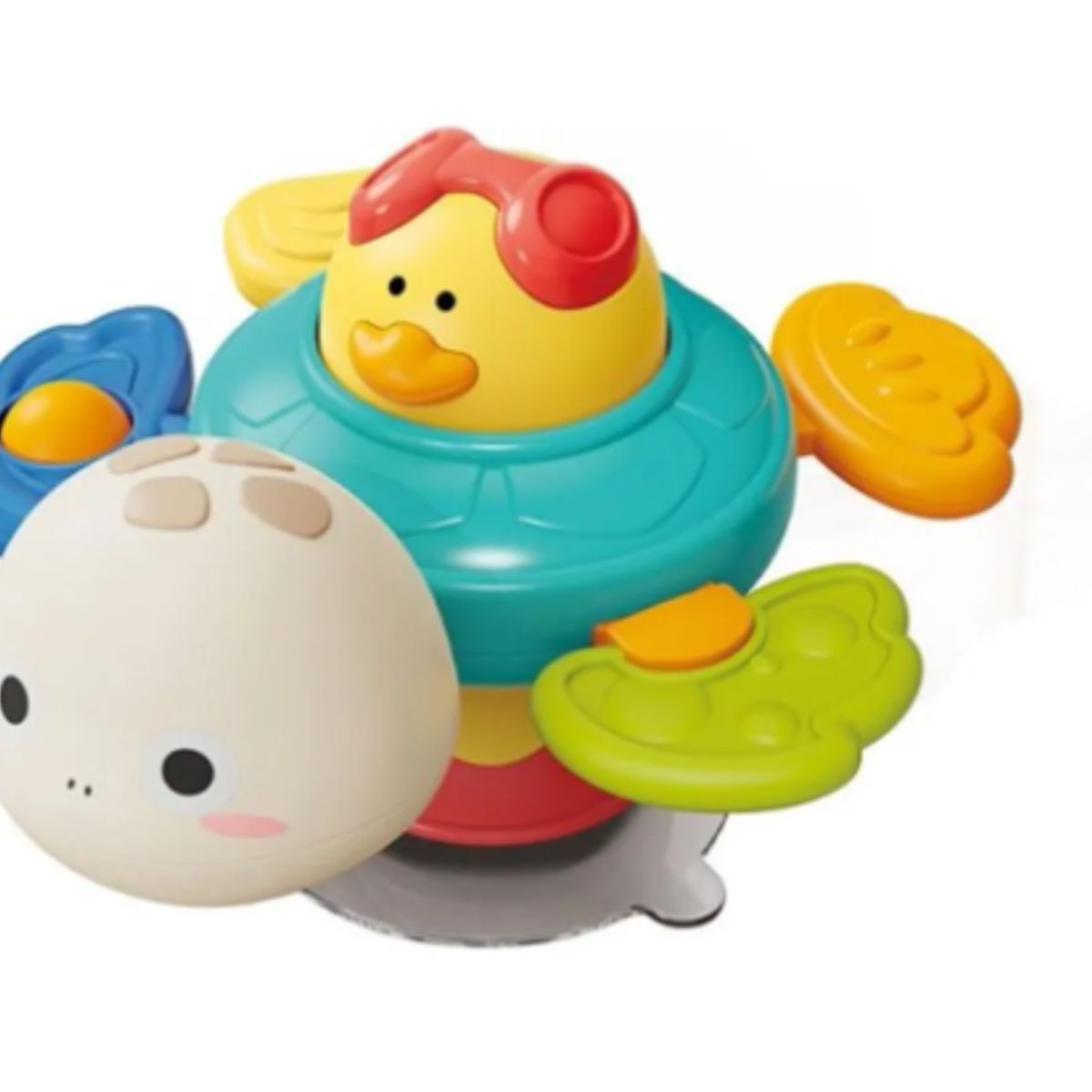 GENERICO - Juguete Interactivo Para Niños Spinner Tortuga Juguete Bebes 360