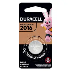 DURACELL - Pila Batería Litio CR 2016 Unitaria