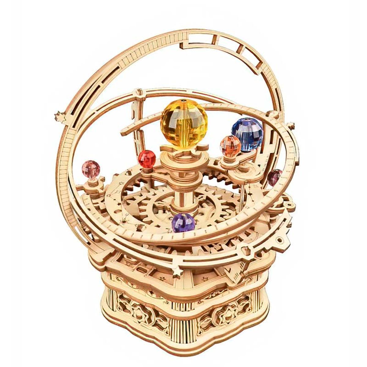 ROBOTIME - Starry Night AMK51 ROKR  Caja Musical Orrery 3D del Sistema Solar