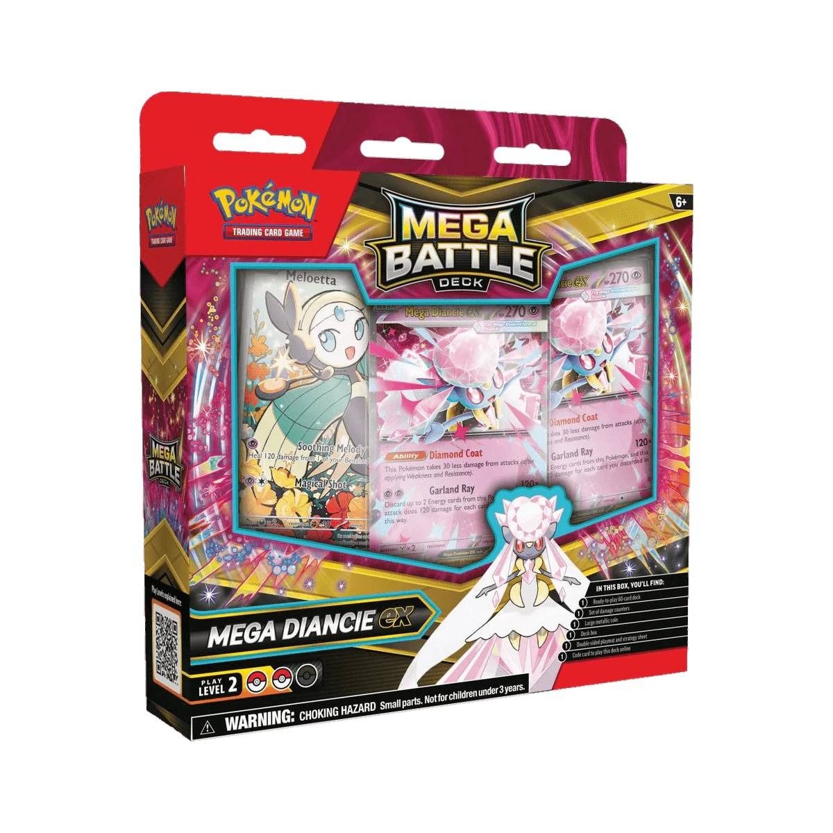 POKEMON - Pokémon TCG: Mega Battle Deck, Mega Diance ex Español