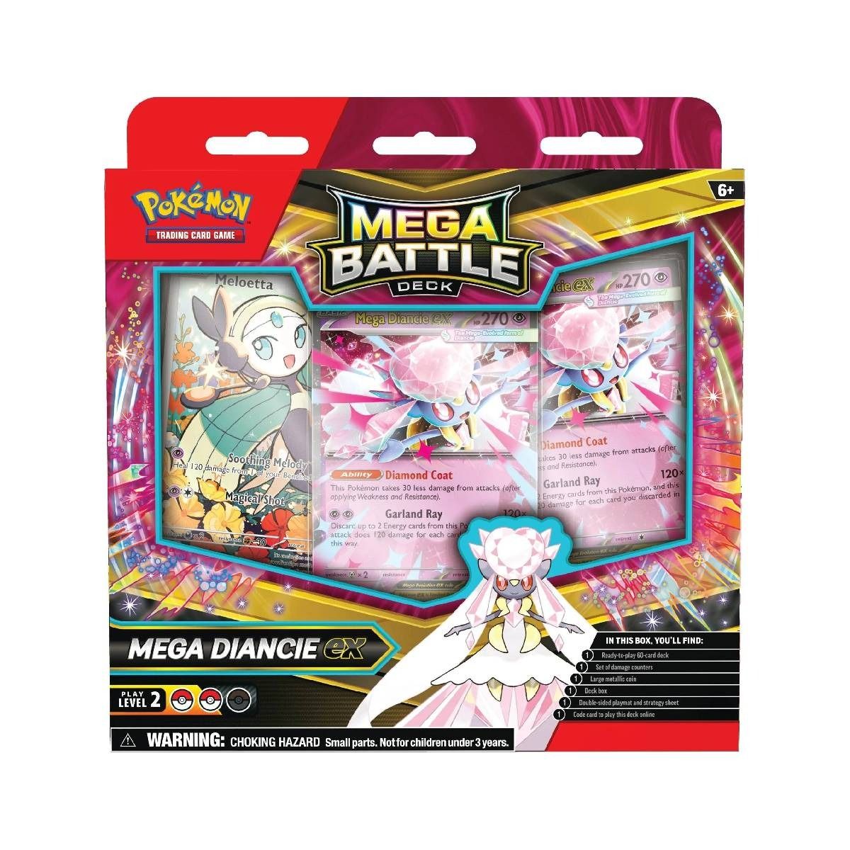 POKEMON - Pokémon TCG: Mega Battle Deck, Mega Diance ex Español