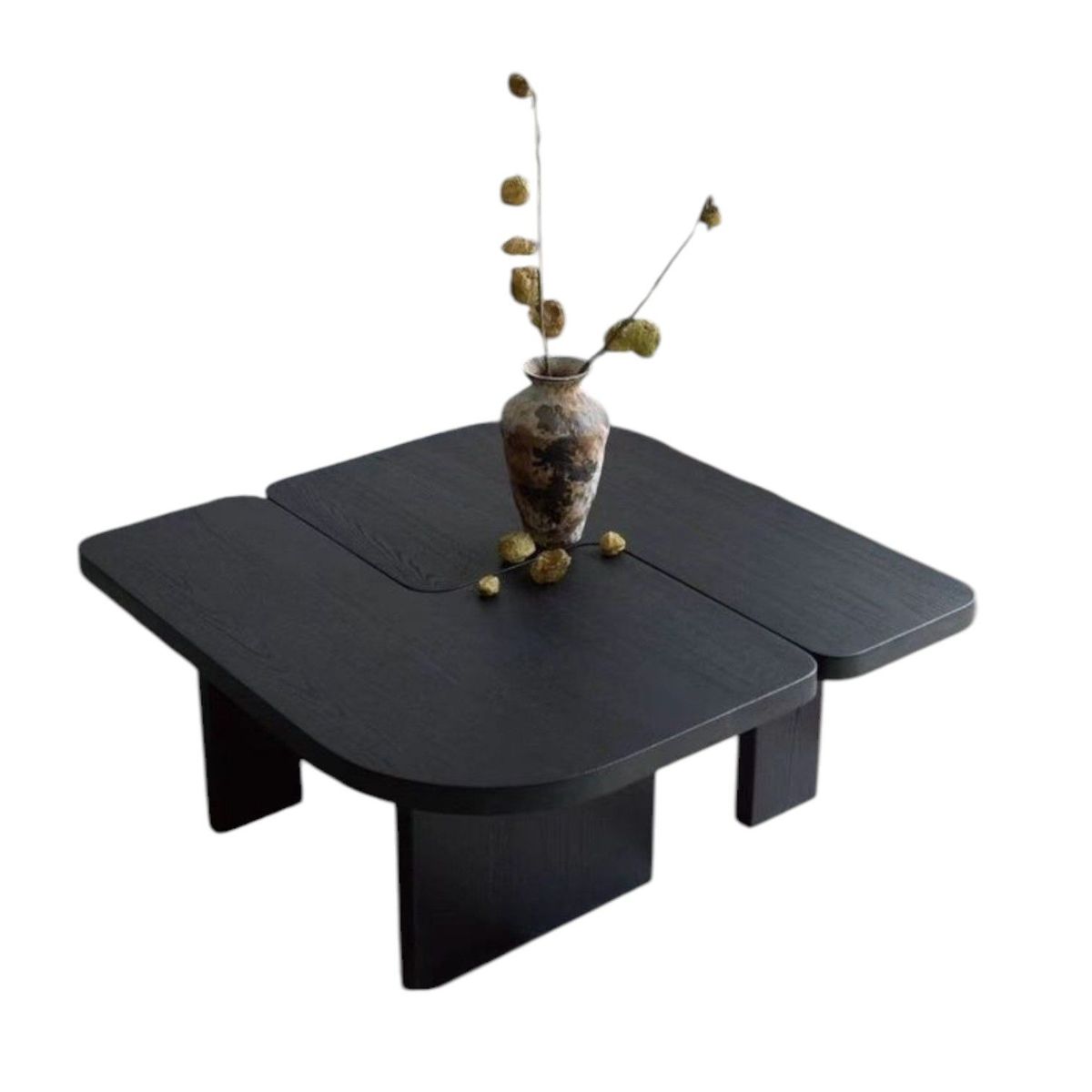 OEM - Set 2 Mesas Laterales Centro Industrial Elegante Minimalista