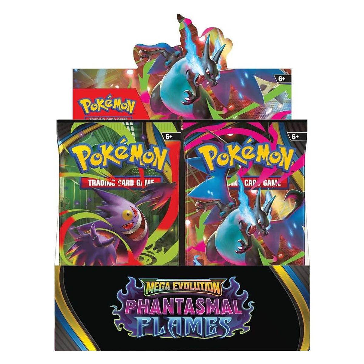 POKEMON - Pokemon TCG Mega Evolution Phantasmal Flames Display Español