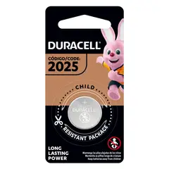 DURACELL - Pila Bateria Litio CR 2025 Unitaria