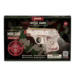 ROBOTIME - Mini Gun Puzzle 3D de Madera ROKR LQ502