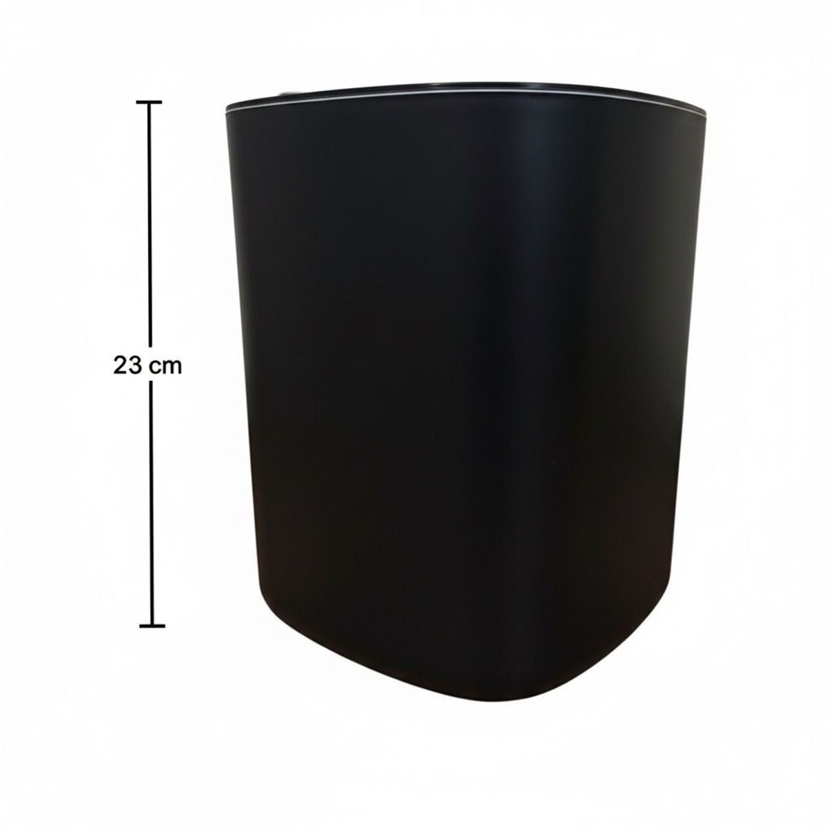 OEM - Basurero Papelero Plástico Baño Tapa Vaivén Deco