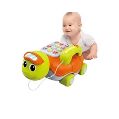 GENERICO - Juguete Teléfono Interactivo Para Bebe Juego Musical Tortuga