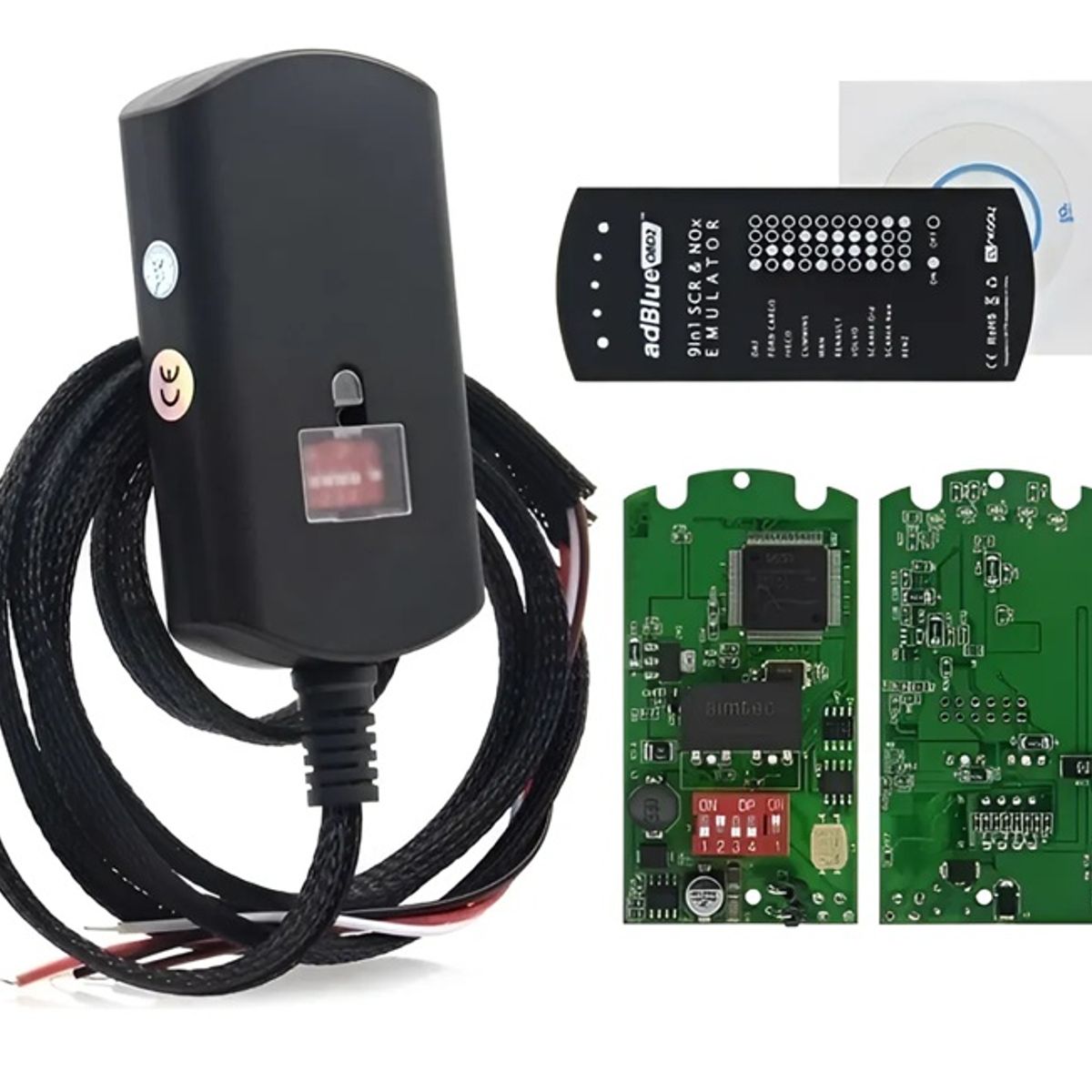 GENERICO - Adblue 9 En 1 Emulador Camiones Para Ford Daf Volvo Scania