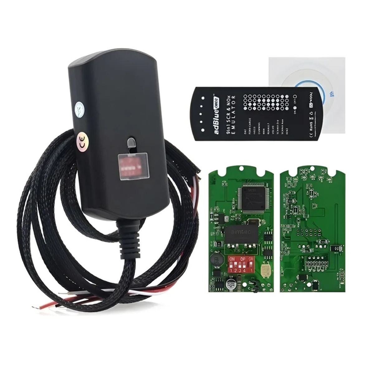 GENERICO - Adblue 9 En 1 Emulador Camiones Para Ford Daf Volvo Scania