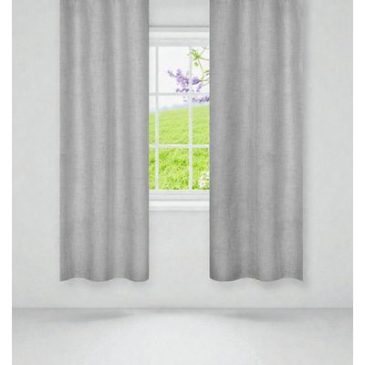 Imagen 2 del producto Cortina Lino 2 Paños Cortina 8 Anillos Deco 70x150cm