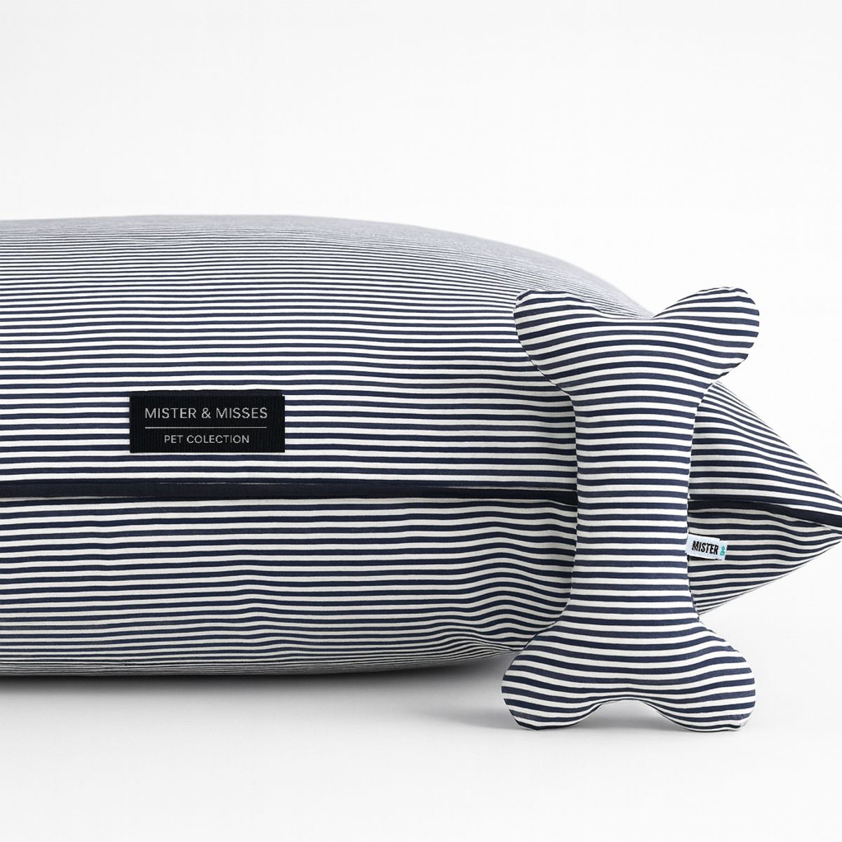 GENERICO - Cama Para Perro Premium 90x70 Listada