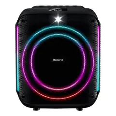 MASTER G - Parlante Portátil Karaoke Bluetooth Beatbox+ Master-g Color Negro