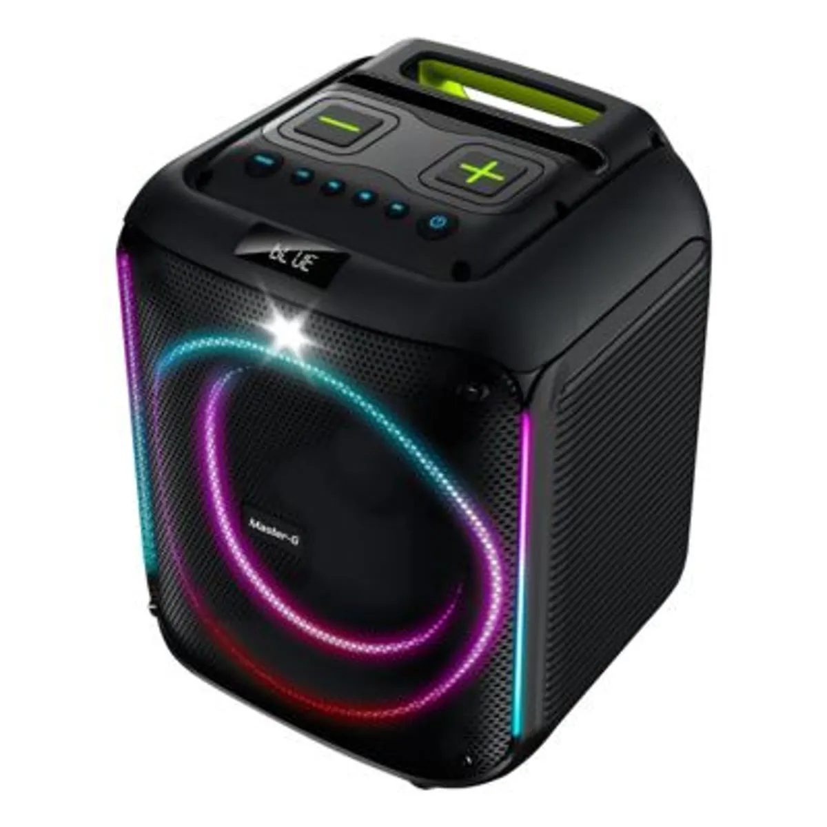 MASTER G - Parlante Portátil Karaoke Bluetooth Beatbox+ Master-g Color Negro