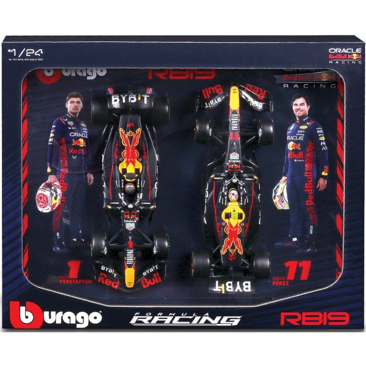 BBURAGO - BURAGO 28061 1-24 RACE ORACLE RED BULL RACING RB19  2023