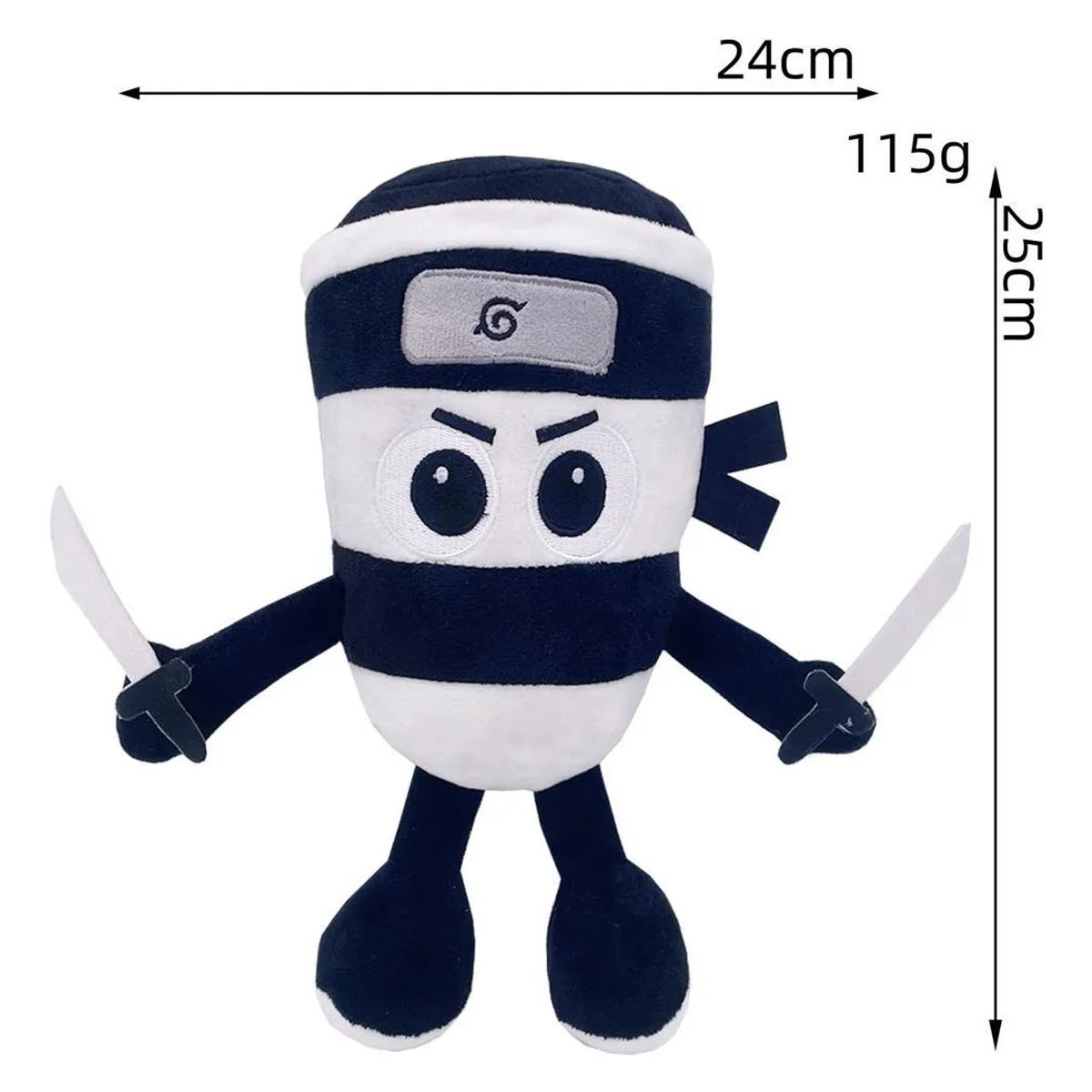 GENERICO - Peluche Brainrot italiano Capuchino Asesino meme