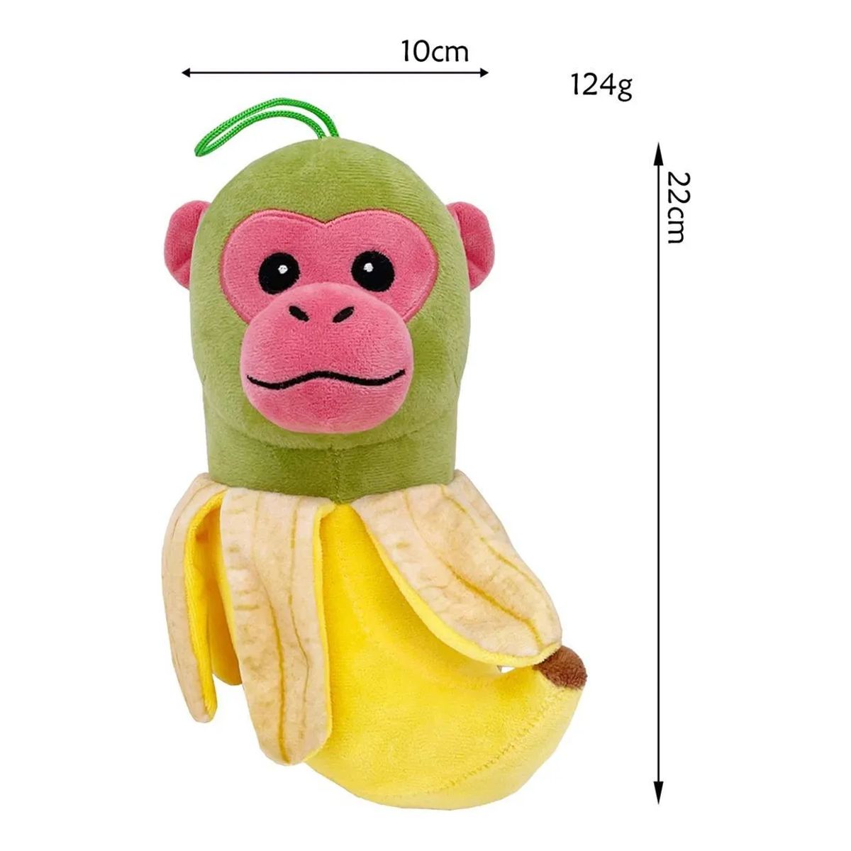 GENERICO - Peluche Brainrot italiano Chimpanzini Bananini meme