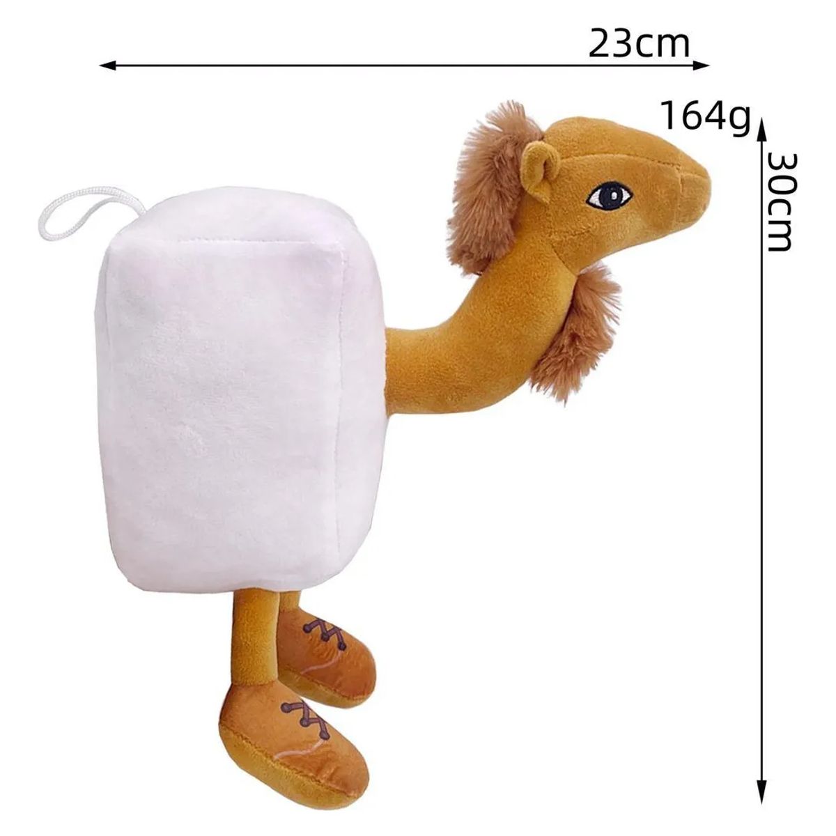 GENERICO - Peluche Brainrot italiano Frigo Camello meme