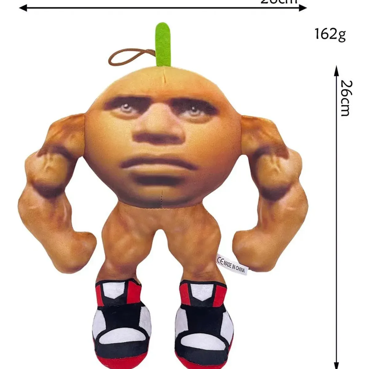 GENERICO - Peluche Brainrot italiano Udin din din dun meme