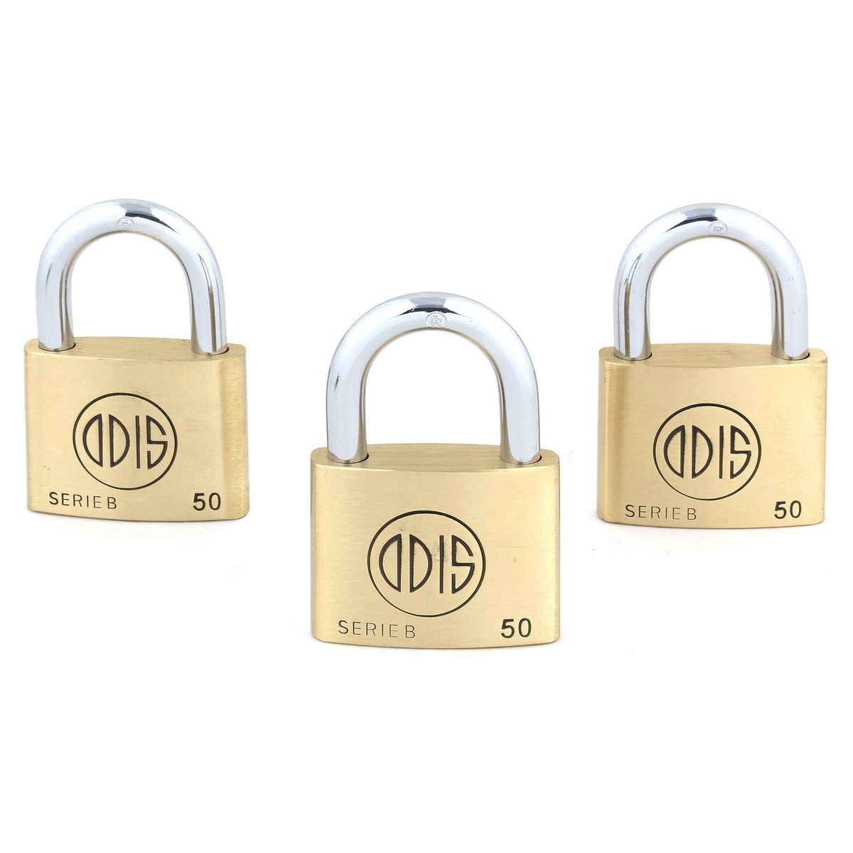 ODIS - Candado Odis B50 X3 50mm Llaves Iguales  Serie B