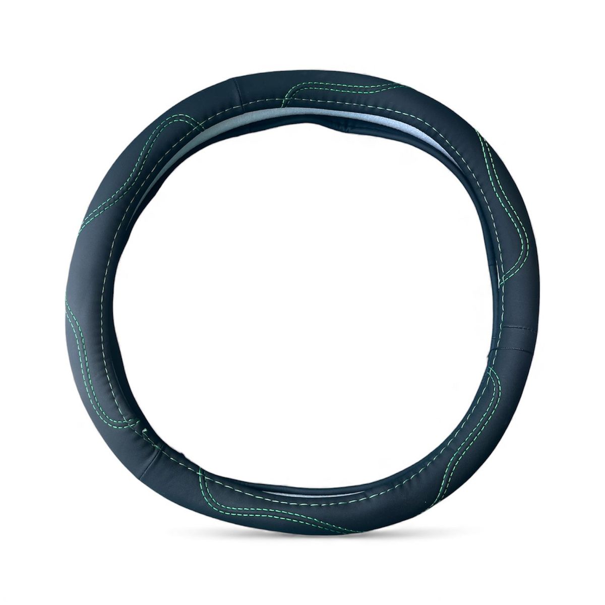 GENERICO - Forro Cubre Volante De Autos Eco Cuero Alta Calidad 38cm