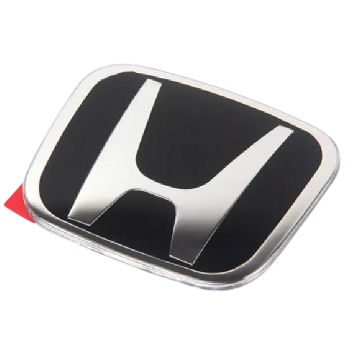 GENERICO - Insignia Emblema Compatible con Honda Volante 49x40mm Negro